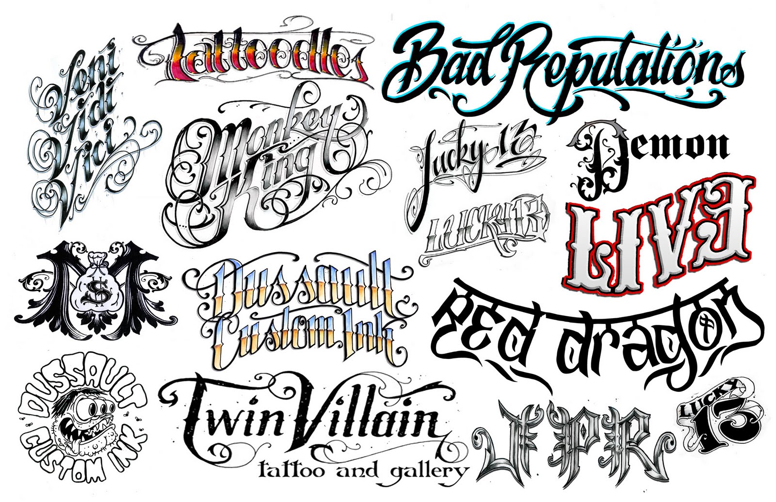 2. Custom Tattoo Lettering Maker - wide 1