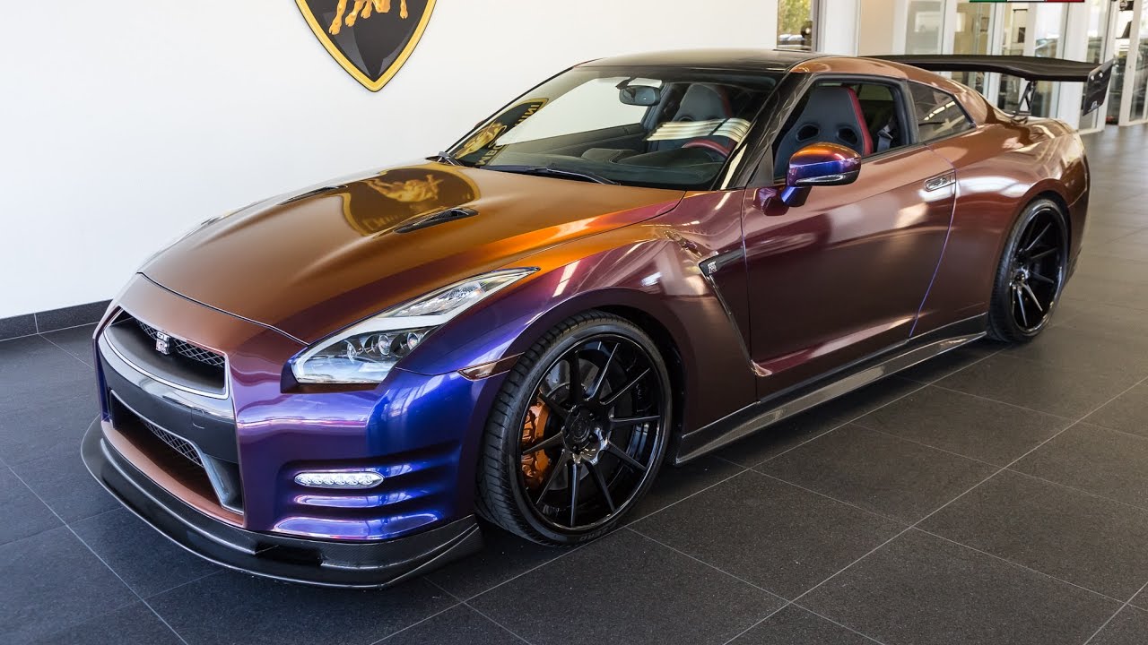 GTR r35 Р·РѕР»РѕС‚РѕР№