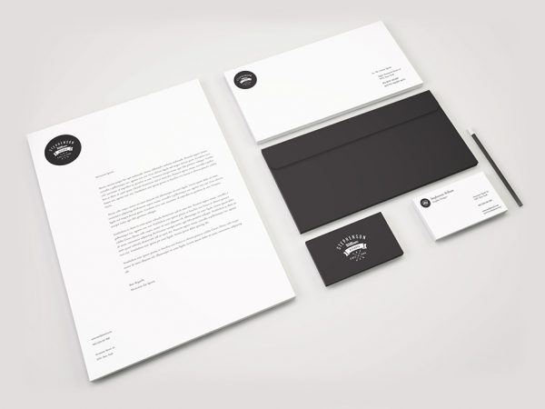 Branding Stationery PSD Mockup