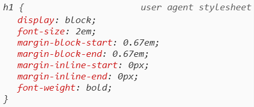 Ключевые слова CSS «Initial», «Inherit» и «Unset»