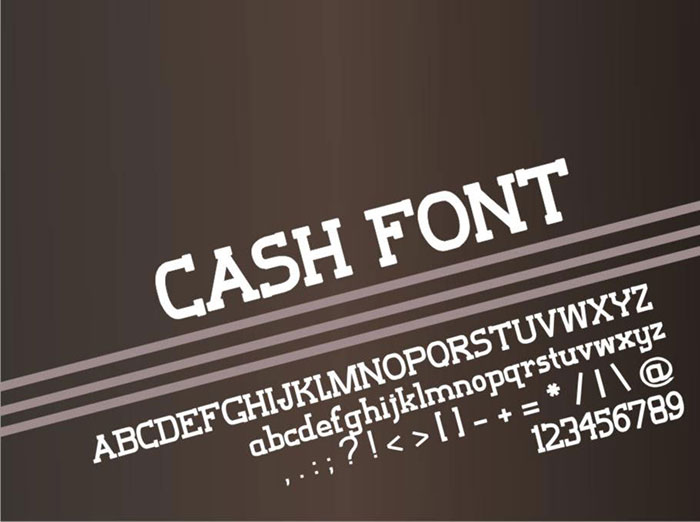 cash-font Top 87 Fonts A Designer Should Download