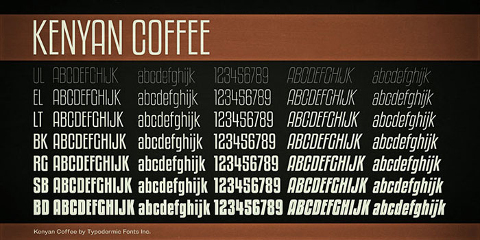 kenyancoffee Top 87 Fonts A Designer Should Download