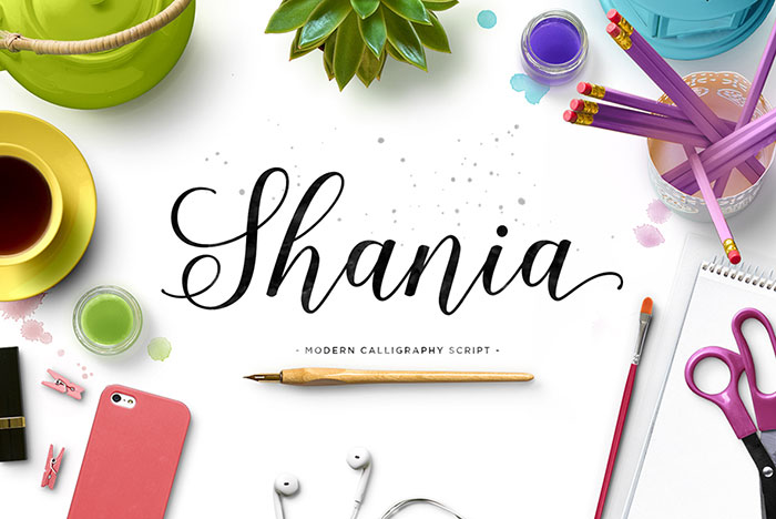 shania Top 87 Fonts A Designer Should Download